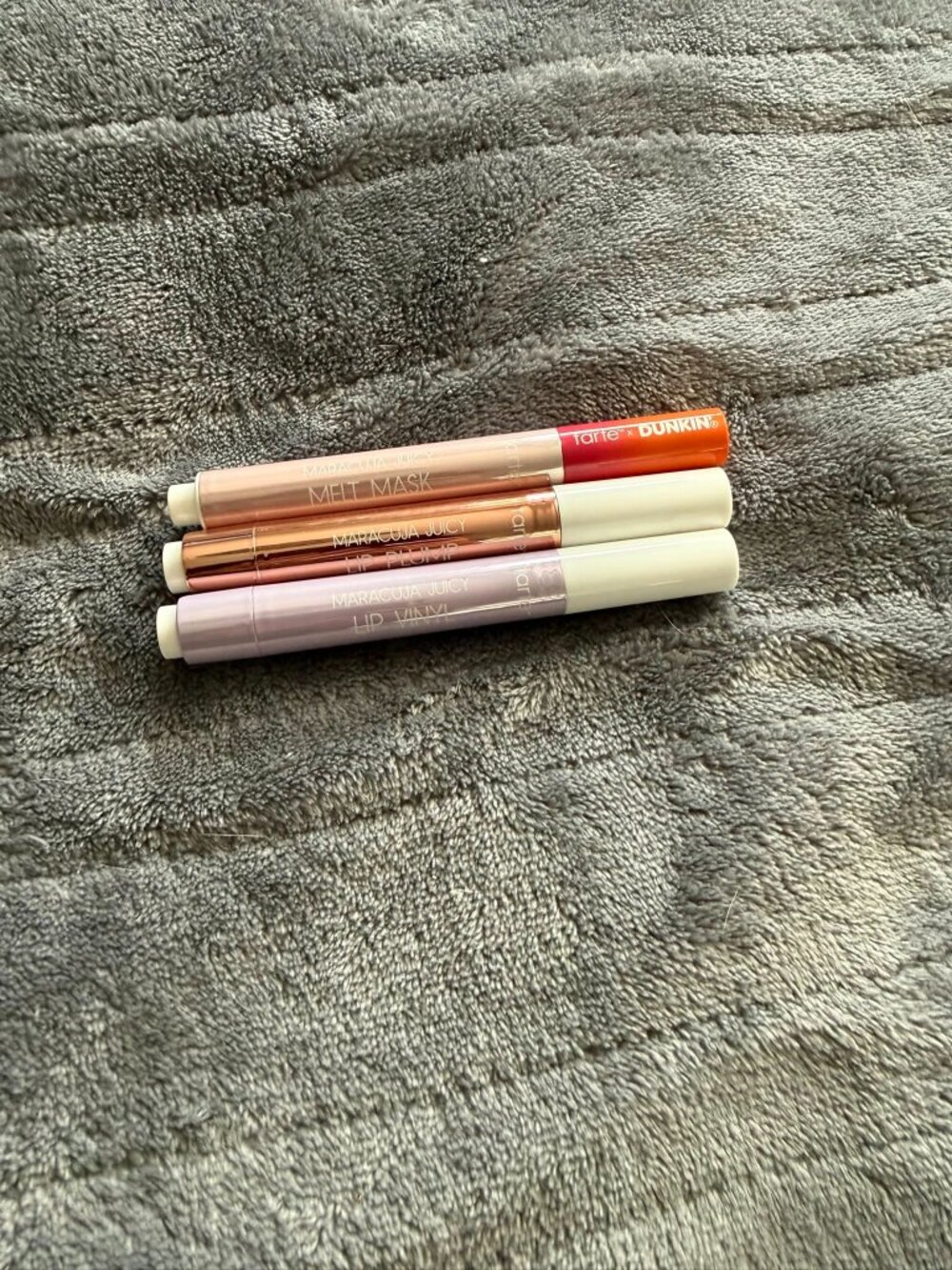 Tarte Maracuja Juicy Lip Vinyl, Juicy Lip Plump & Juicy Lip Melt Bundle Of 3